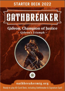 Gideon Oathbreaker Starter Deck 2022