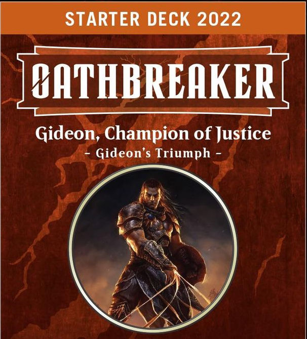Gideon Oathbreaker Starter Deck 2022